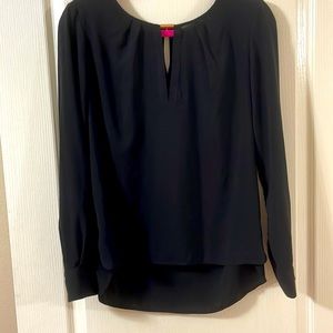 Calvin Klein dressy black blouse